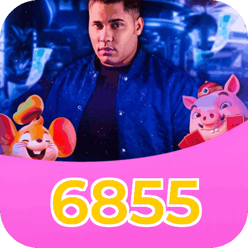 Plataforma 6855 mostrando interface moderna, jogos certificados e recursos de segurança licenciados